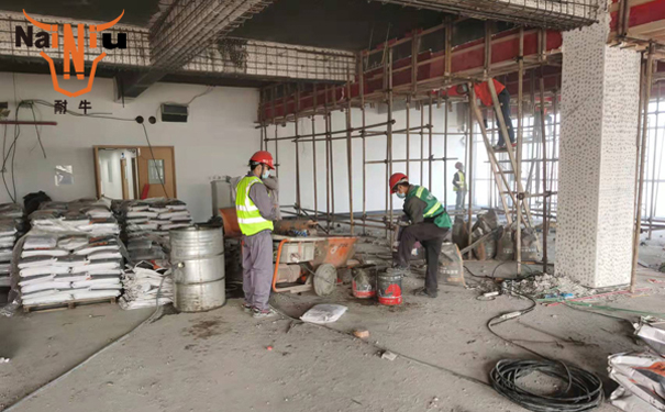 新宝GG聚合物建补砂浆使用当苦衷项