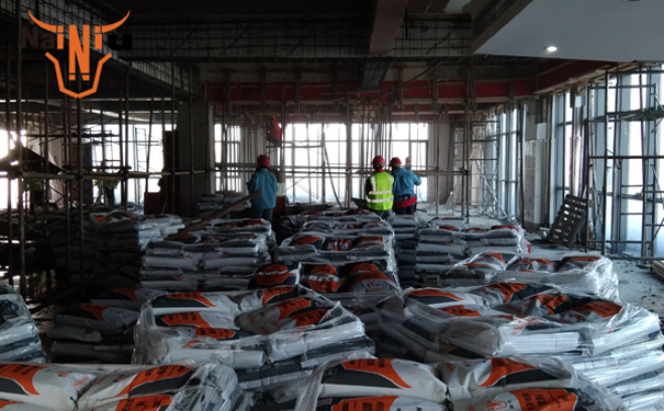 新宝GG高强无收缩灌浆料施工起粉是什么原因